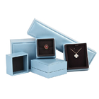 Top Flip Luxury Leather Jewellery Box With Foam Insert Matte Lamination
