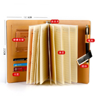 Handmade Soft Leather Bound Journal Notebook Debossed Logo Process