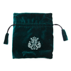 7x9cm Luxury Microfiber Small Velvet Gift Bags With Drawstring