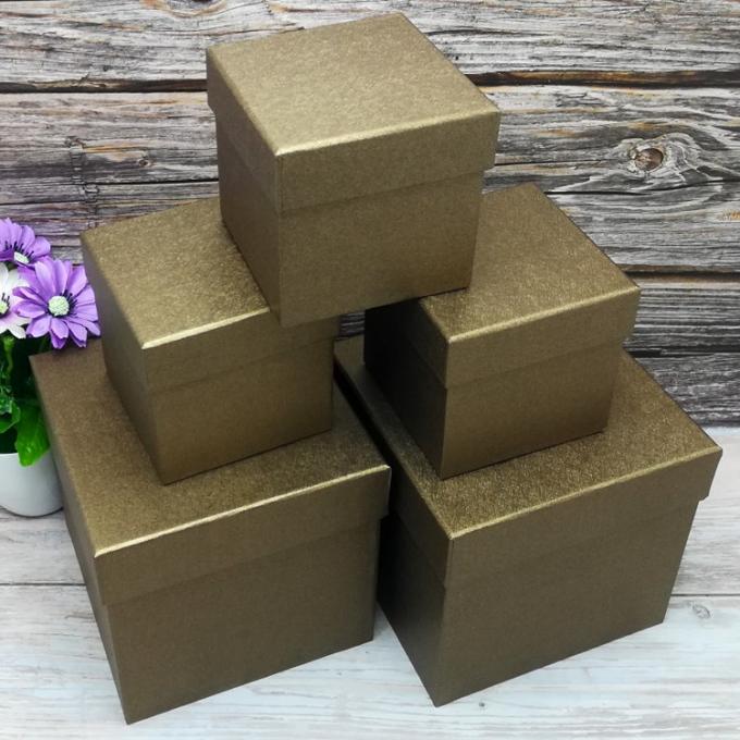 Exquisite Rectangle Large Velvet Gift Box , Blue Velvet Jewelry Box