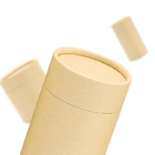 Garment Brown Kraft Paper Tube Packaging