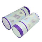 Glossy Lamination Paper Cylinder Box Round Makeup Brush Tube Case