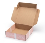 CMYK Color Paper Packing Box , Colored Corrugated Shipping Boxes For Apparel Dress