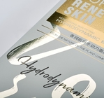 SGS Sweet Silver Face Mask Packing Box Glossy / Matt Lamination Surface