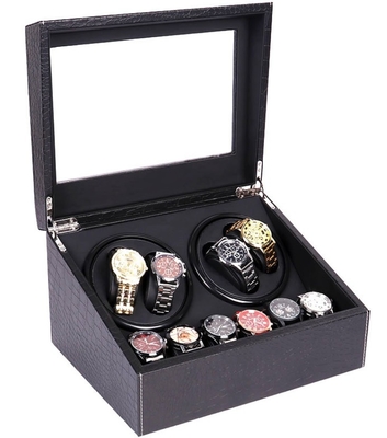 Cardbaord PU Leather Watch Holder Box Embossed Debossed Logo