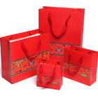 Laminated Coated Paper Gift Bags With Handles OEM ODM Supported