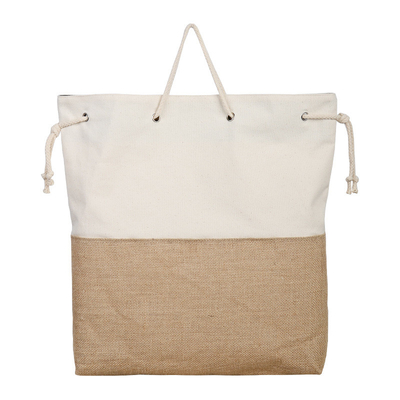 Thick Plain White Recycled Canvas Tote Bags ISO CE Certificate