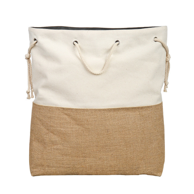 Thick Plain White Recycled Canvas Tote Bags ISO CE Certificate