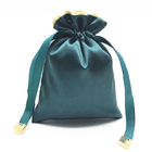OEM ODM Fabric Drawstring Gift Bags 100% Silk Drawstring Bag