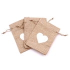 Multifunctional Fabric Drawstring Gift Bags Jute Drawstring Pouch