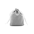 SGS Drawstring Small Velvet Gift Bags Environmentally Friendly