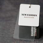 OEM Private Logo Clothing Label Tag With 50D 75D 100D 150D Yarn