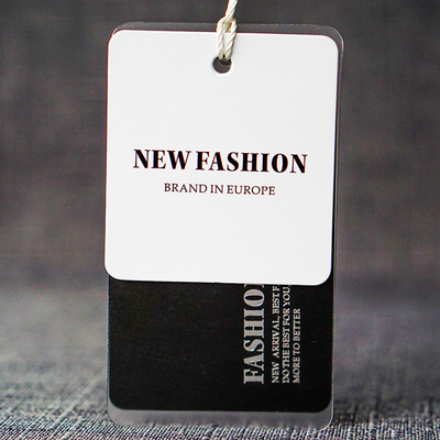 OEM Private Logo Clothing Label Tag With 50D 75D 100D 150D Yarn