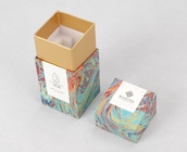 OEM ODM Paper Cosmetic Gift Box Flat Folding For Facial Cream