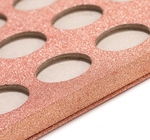 Glitter Empty Cardboard Eyeshadow Palette For Cosmetic Packaging