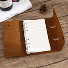 OEM ODM Soft Leather Notebook Leather Journal Travel Notebook
