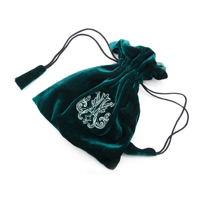 7x9cm Luxury Microfiber Small Velvet Gift Bags With Drawstring