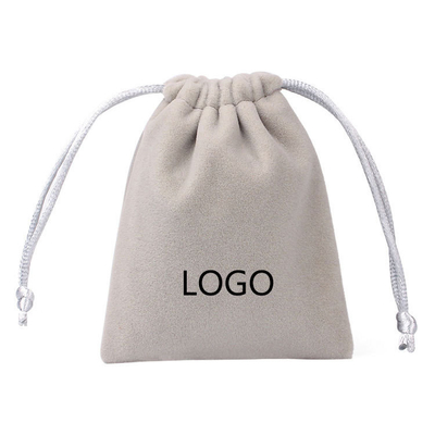 Drawstring Eco Friendly Jewelry Bags , 9x12cm Jewelry Bag Packaging