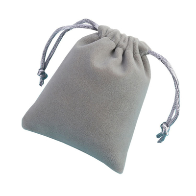 Drawstring Eco Friendly Jewelry Bags , 9x12cm Jewelry Bag Packaging