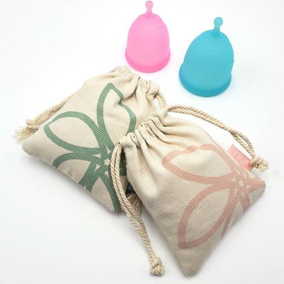 Muslin Calico Canvas String Bag Small Custom Organic Cotton Drawstring Bags Fabric Drawstring Gift Bags