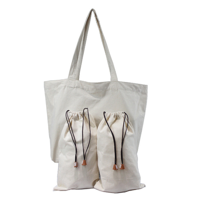 Washable Eco Friendly Bags With Drawstring Cotton Reusable Produce Bags Zero Waste,Canvas Fabric Drawstring Gift Bags