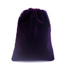 Black 5x7cm Flocking Velvet Jewelry Pouch , HY Gift Packaging Bag