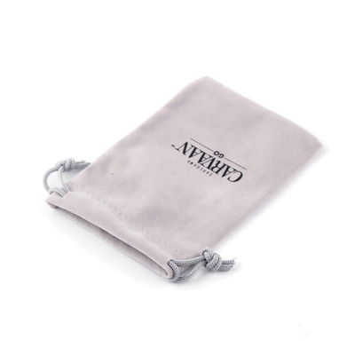 OEM Lash Jewelry Drawstring Pouch , 12x15cm Velvet Drawstring Bags