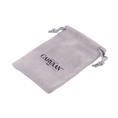 OEM Lash Jewelry Drawstring Pouch , 12x15cm Velvet Drawstring Bags