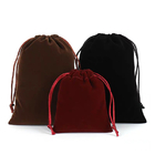 15x20cm Suede Drawstring Bag , HY Jewelry Gift Packaging Pouch