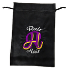 Hot Stamping Velvet Drawstring Gift Bags 25x30cm Jewelry Pouch