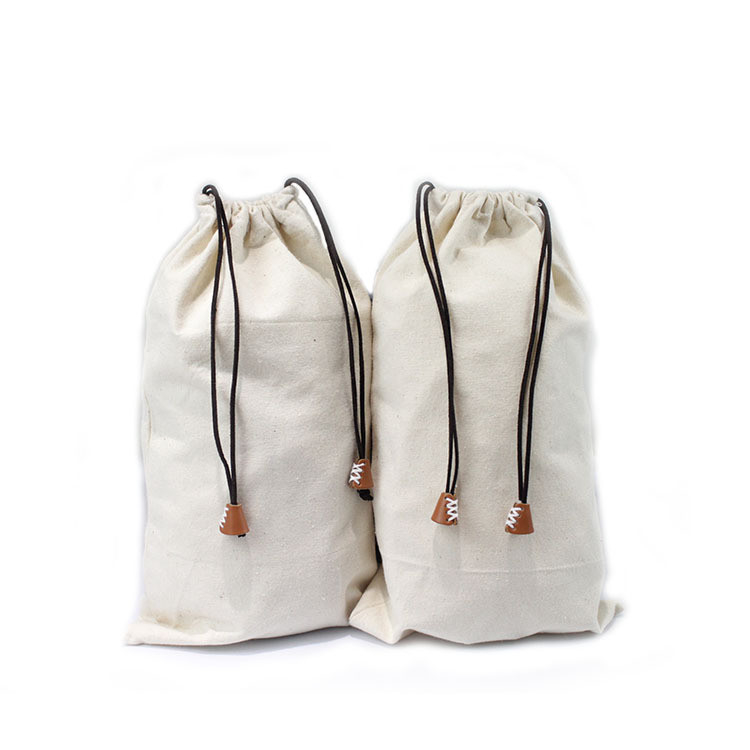 Washable Eco Friendly Bags With Drawstring Cotton Reusable Produce Bags Zero Waste,Canvas Fabric Drawstring Gift Bags